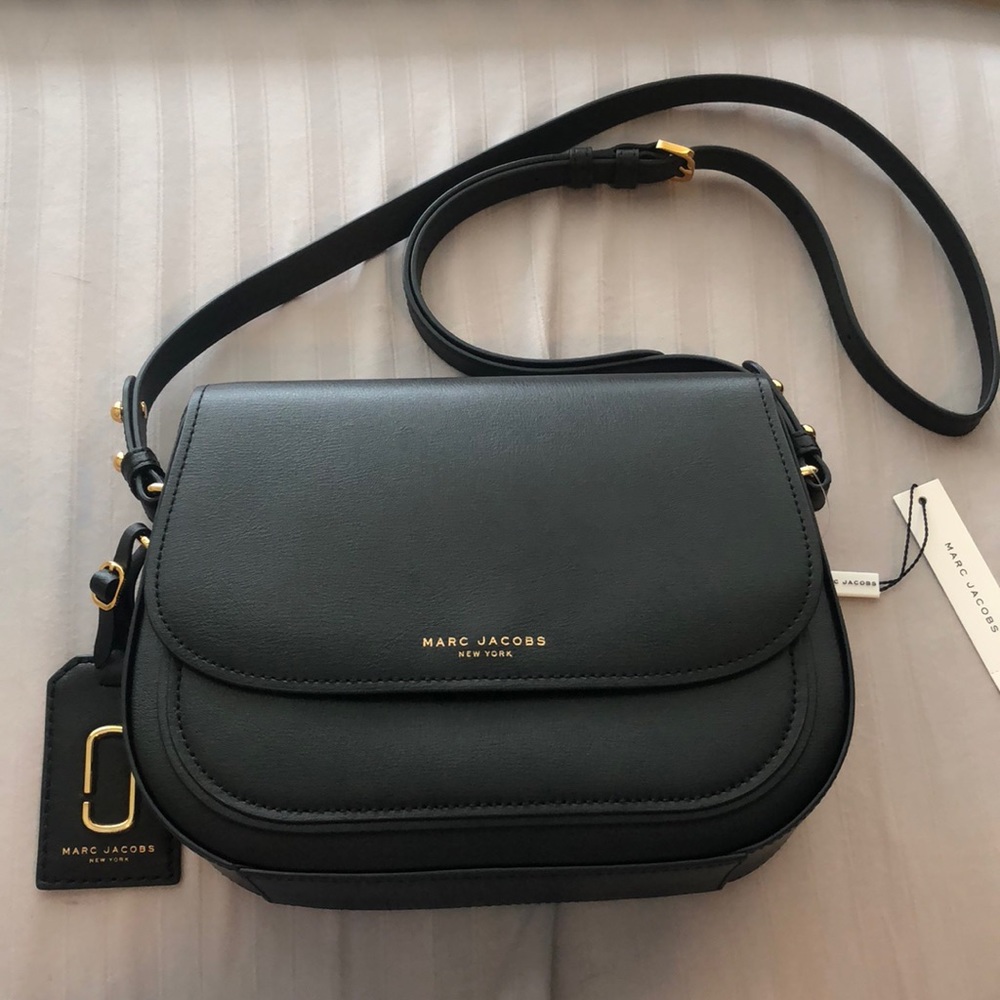 Brand New Marc Jacob Rider Leather Crossbody Bag